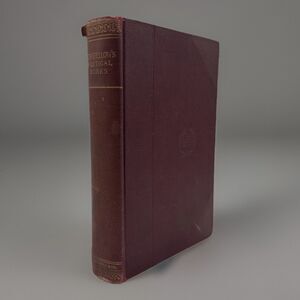 Crowell 1901 Longfellow’s Poetical Works Antique Decorative Gilt Maroon HC Book